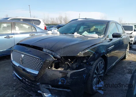 2017 Lincoln Continental Select z USA, uszkodzony, nr VIN 1LN6L9SK7H5627101